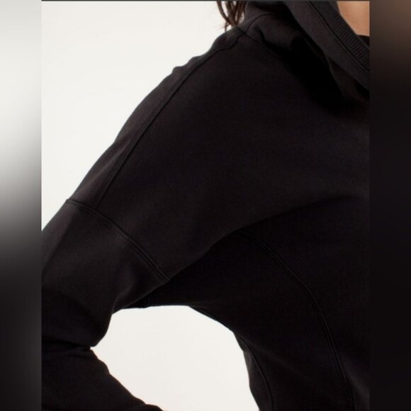 Lululemon Rest Day PulloverBlack size 10  ptp 23 - Picture 5 of 15